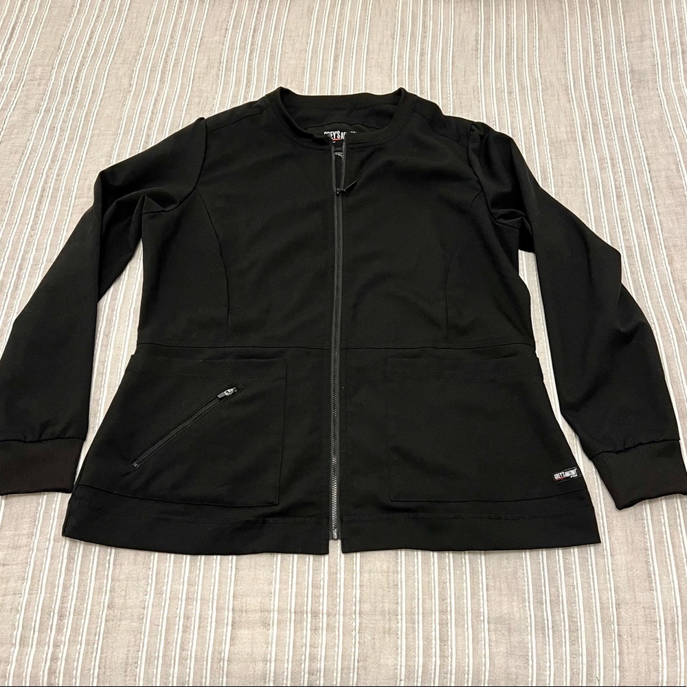 Grey's Anatomy Round Neck Zip 5 Pocket Jacket